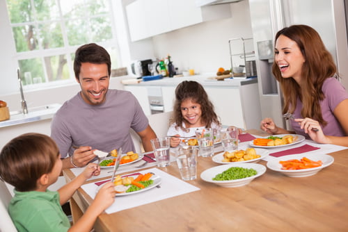 What does your average dinner look like?