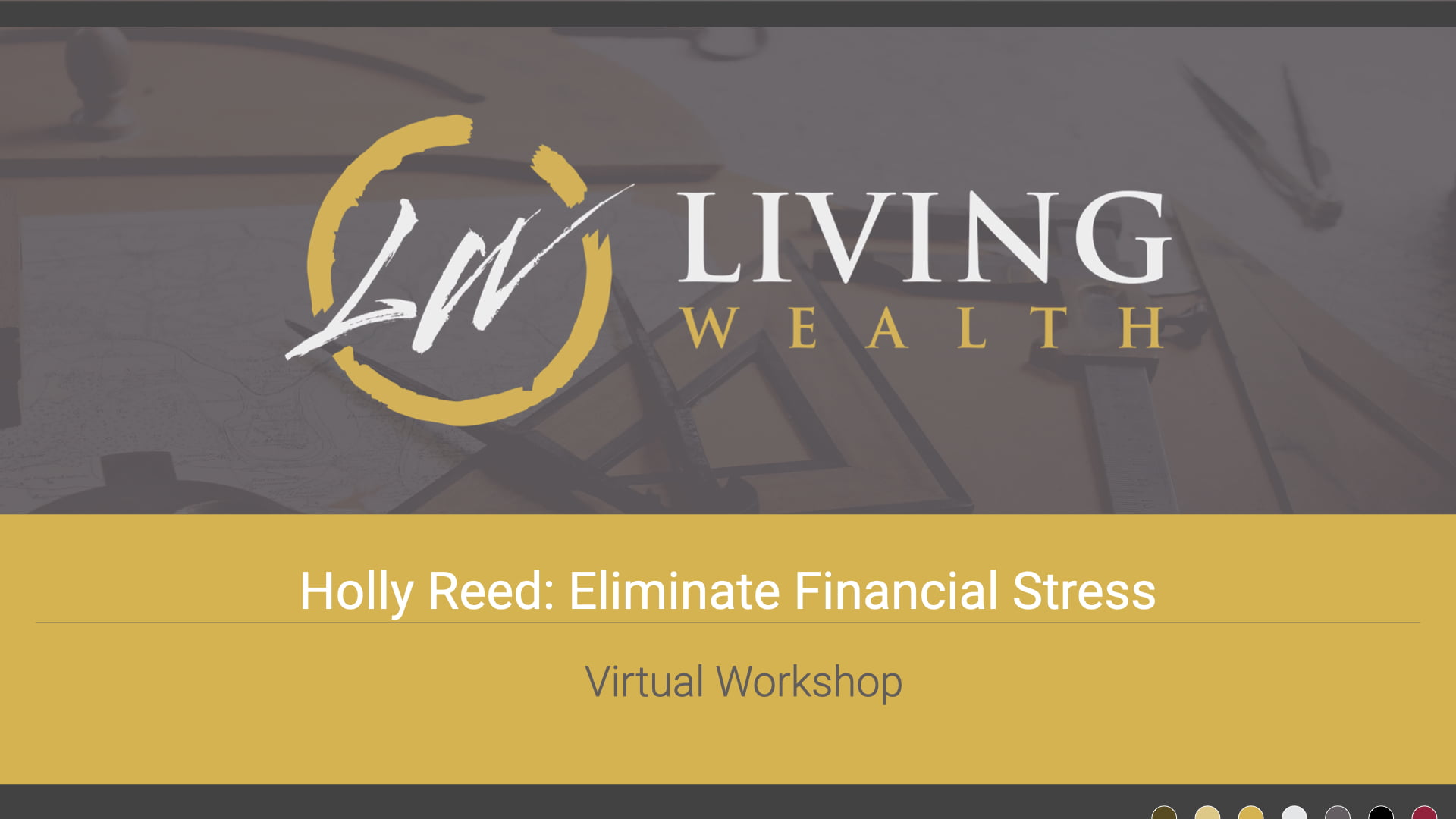 Eliminate Financial Stress - REPLAY